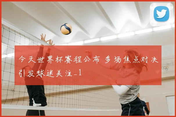 今天世界杯赛程公布 多场焦点对决引发球迷关注_1